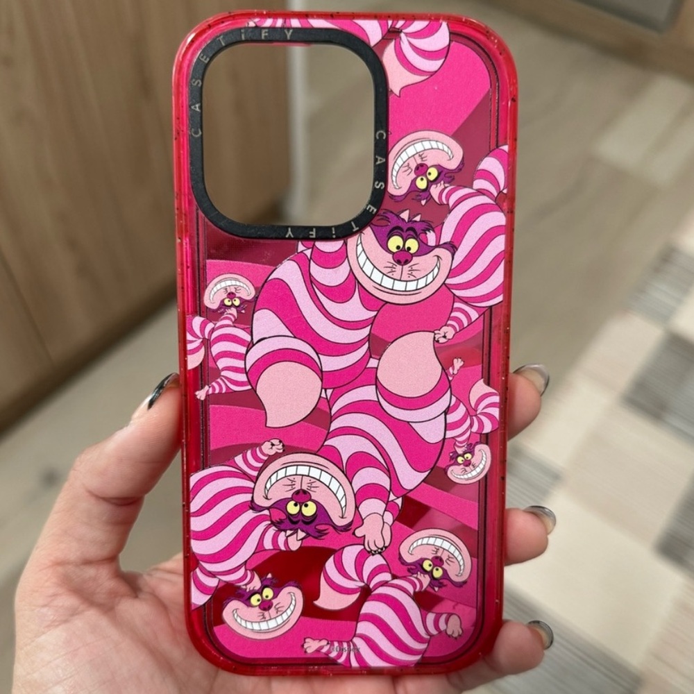 Casetify Pink Cheshire Cat IPhone 14 Pro Case